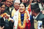班达里当选尼泊尔首位女总统