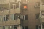呼和浩特居民楼大火 11月1日呼和浩特北垣东街发生火