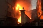 鹿城一厂房火灾 11月23日鹿城区一电镀厂起火
