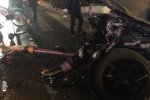 上海GTR车祸 12月31日上海中山北路镇坪路口发生车祸