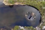葡萄牙现地球破洞 埃什特雷拉山的地球破洞奇观