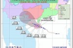 海南台风银河今夜到明天凌晨登陆 气象台发布台风蓝