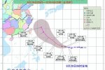 暹芭台风向台湾以东洋面靠近