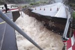 温州台风鲇鱼带来暴雨造成240条公路中断