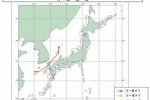 中轰炸机进日本海 中国战机编队飞穿越对马海峡进入