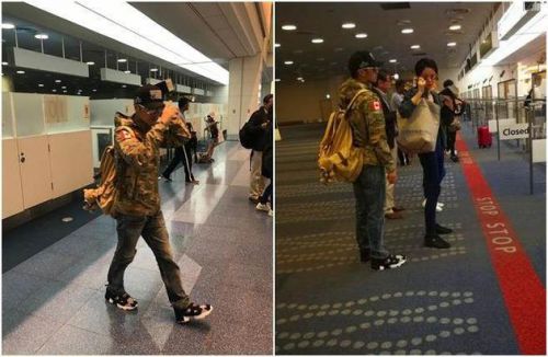 王菲谢霆锋游日本