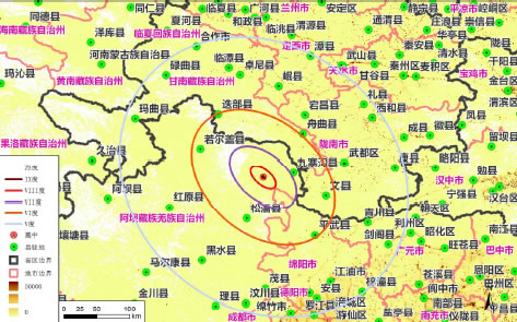 四川阿坝州发生地震已造成19人遇难343人受伤