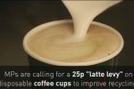 英国征收咖啡杯税 一次性纸杯