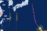 台风珊珊路径向北移动 不会登陆我国