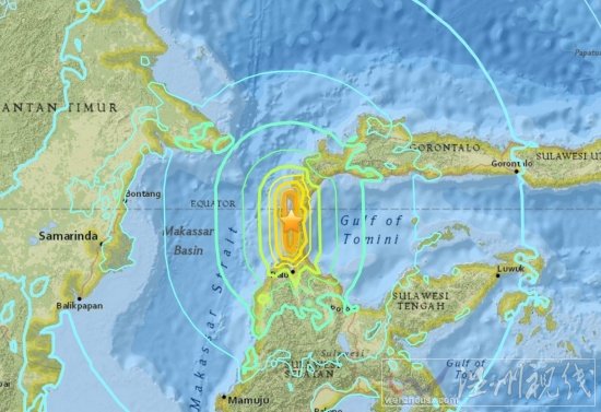 印尼7.7级地震
