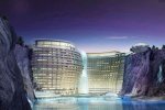 中国再造建筑奇迹 上海世茂深坑洲际酒店