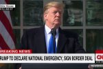 美国进入紧急状态 特朗普宣布