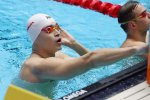 孙杨光州首秀第一场 400米自由泳小组第一晋级决赛