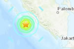 印尼地震最新消息 苏门答腊岛南部海域发生7.0级地震