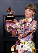 泰勒·斯威夫特 (Taylor Swift) 获第63届格莱美奖