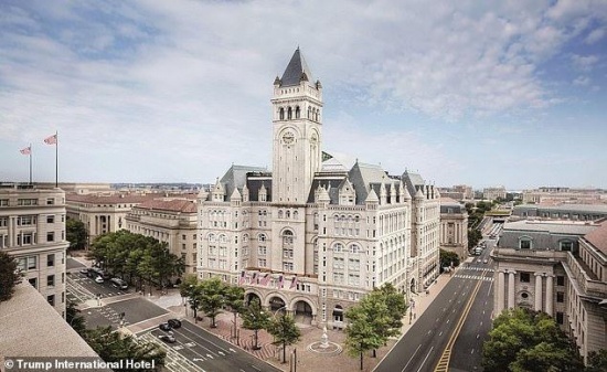 特朗普超3.7亿美元出售华盛顿酒店