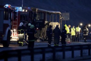 保加利亚公交车事故45人遇难