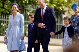 英国威廉王子和他的妻子凯特庆祝夏洛特公主七岁生
