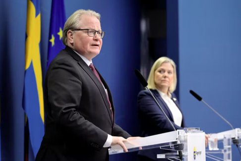 瑞典国防部长认为乌克兰需要持续支持
