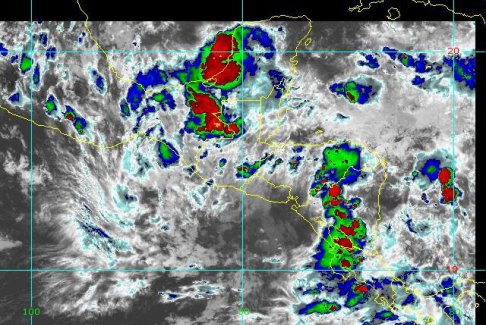 热带气旋CELIA向偏西移动影响美国墨西哥