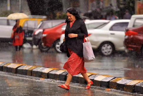 季风覆盖了印度的一半 降雨量接近平均天气