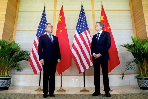 布林肯称与中国外长会晤时面对面的外交无可替代