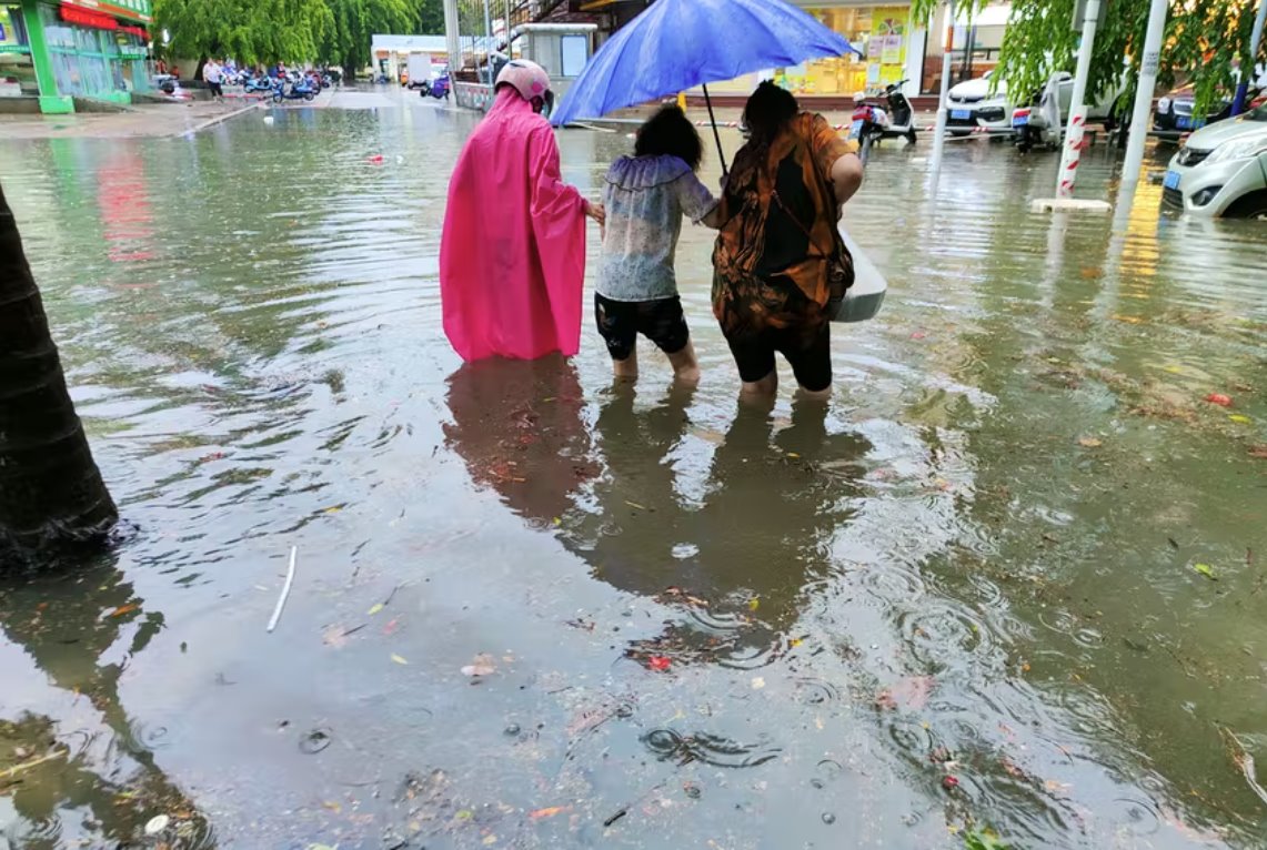 台风暹芭减弱但多个省份将下大雨