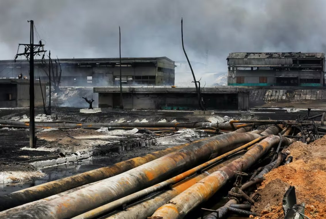 古巴要求美国在石油火灾清理方面提供技术援助