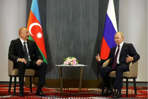 普京称俄罗斯能够调解阿塞拜疆-亚美尼亚冲突