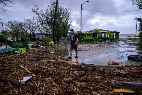 飓风菲奥娜之后几天波多黎各仍有约239000家庭停电