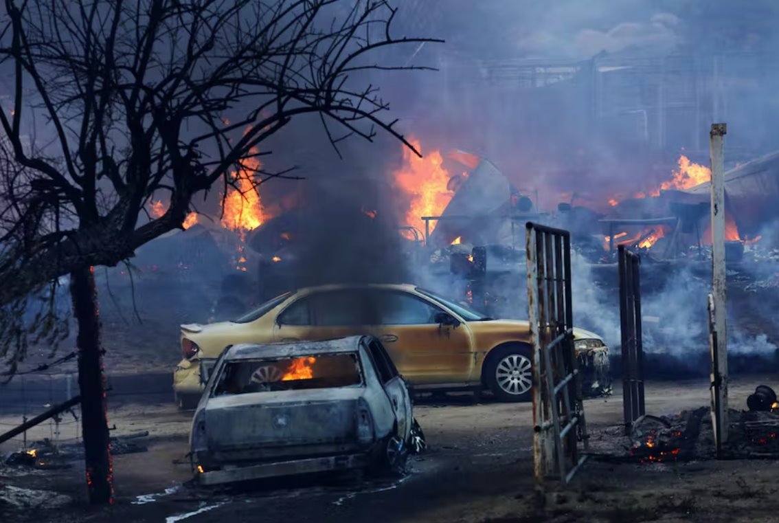 加州费尔维尤大火造成两人死亡