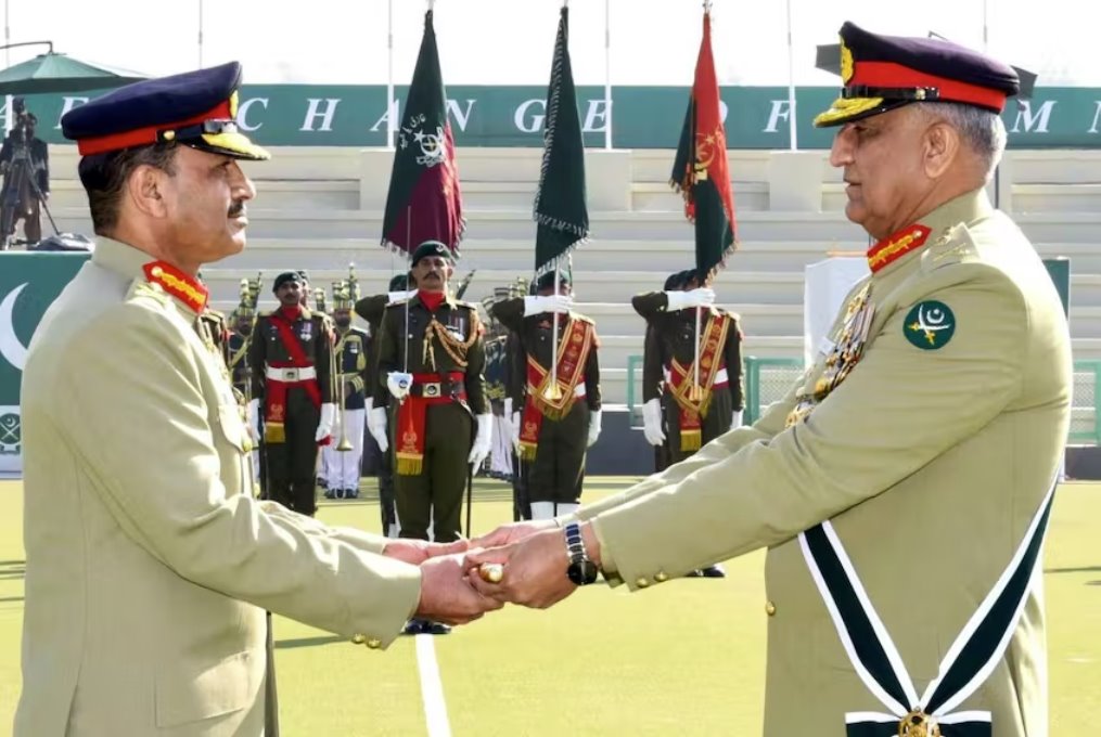 穆尼尔将军接任巴基斯坦陆军参谋长