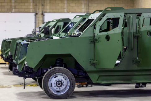 加拿大制造的装甲车将于夏季抵达乌克兰