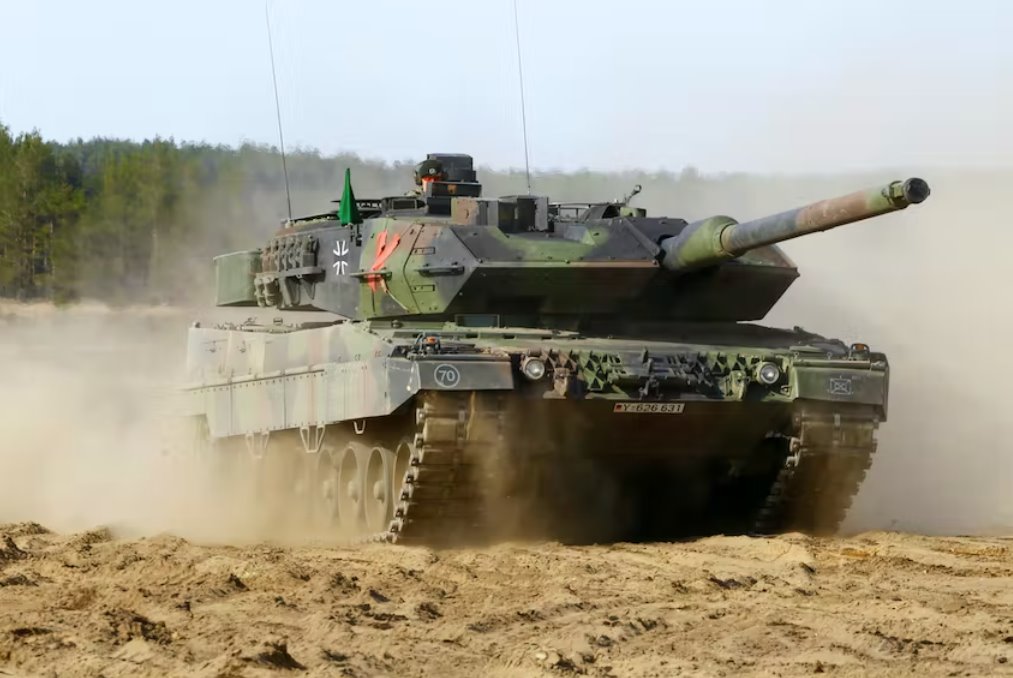 几个国家宣布向乌克兰立陶宛派遣豹式坦克