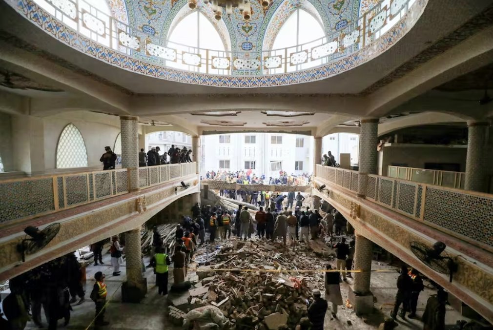 巴基斯坦清真寺爆炸死亡人数超过90人