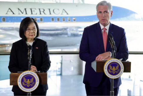中国谴责美国议长会议后 台湾关注中国的动向
