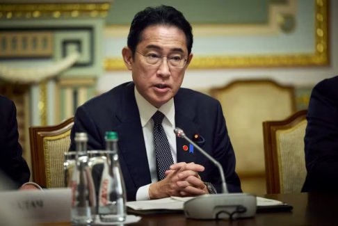 日本首相岸田文雄：希望和平解决台湾问题