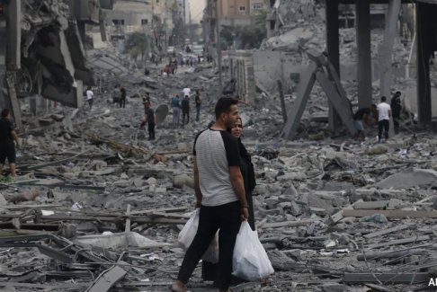 联合国：以色列空袭加沙摧毁了1300多座建筑物