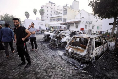 法国军事情报部门称加沙医院爆炸不是以色列袭击
