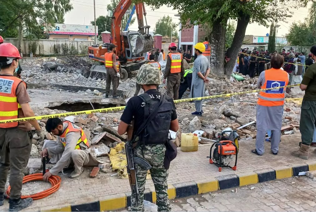 巴基斯坦清真寺爆炸死亡人数上升至59人