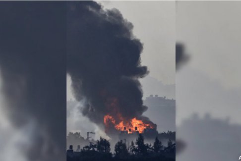 加沙“墓地已满”：加沙人将死者埋葬在果园