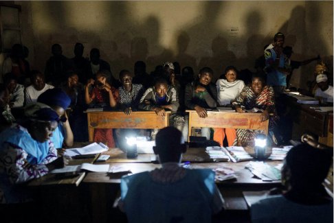 刚果将公布有争议的总统选举的临时结果