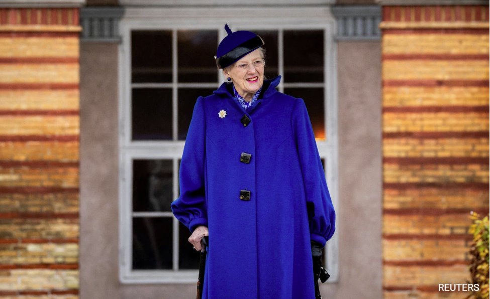 丹麦女王玛格丽特二世最近宣布计划放弃王位