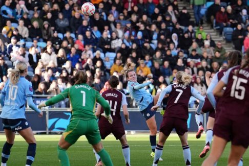 女子超级联赛曼城2-1阿斯顿维拉