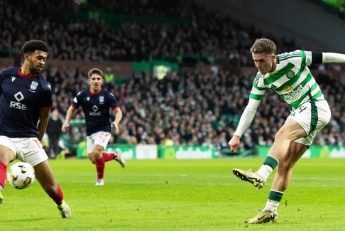 苏格兰超级联赛凯尔特人5-0罗斯县