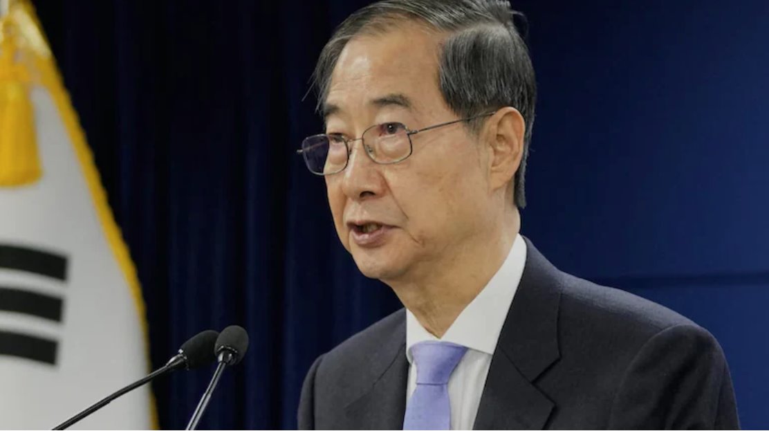 韩国代理总统韩德洙宣布韩国第21届总统选举的日期
