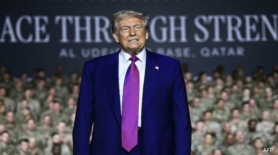 特朗普宣布以色列和伊朗“全面”停火