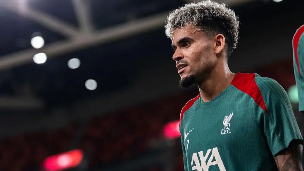 利物浦前锋路易斯·迪亚兹