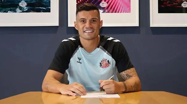 格拉尼特·扎卡在勒沃库森效力两年