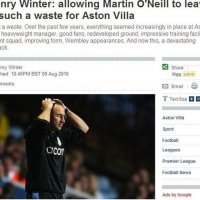 英名记惋惜奥尼尔离去 英格兰队救世主或就是他